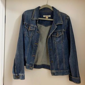 Abercrombie Jean Jacket-Size: L